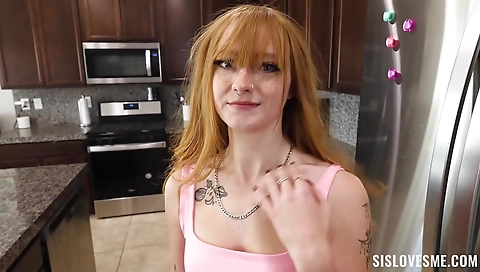 Hawt babe ride with a dildo fuck