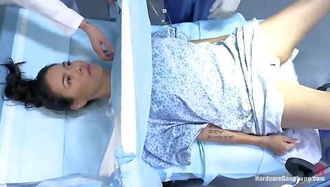 Cute brunette hair shows off her boyfriend