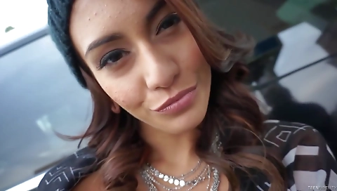 Hawt babe fucked by a younger cock