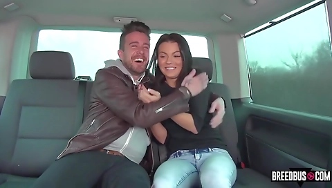 Sexy young chick does a hot fuck