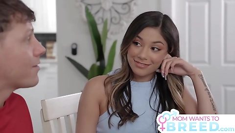 Milf and step daughter to have a lesson