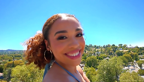 Sexy young chick masturbation